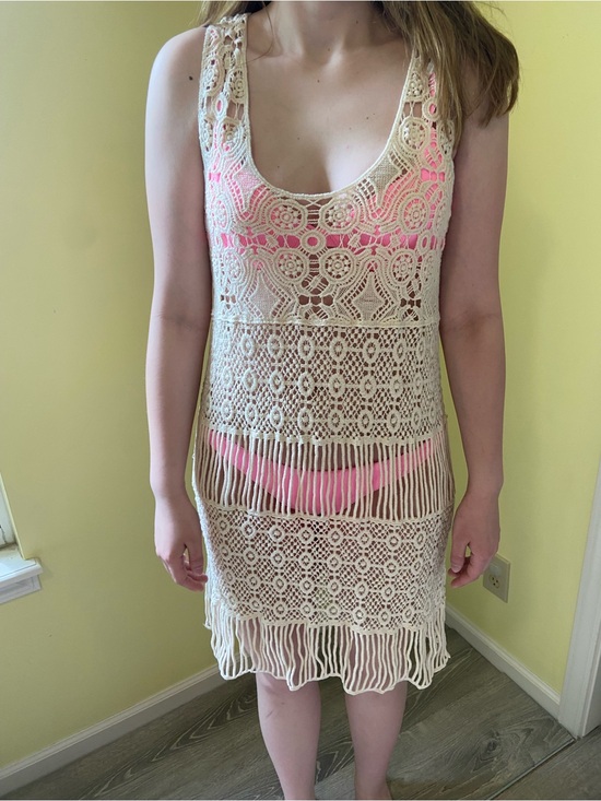 Somya Other - NWT Somya Crochet Swim Cover-up